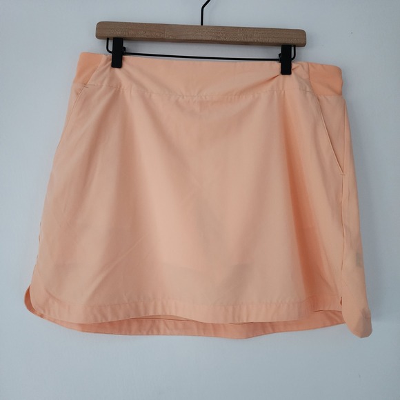 Walter Hagen XL 16" Peach Performance Golf Skort Pull On Womens - Picture 1 of 5